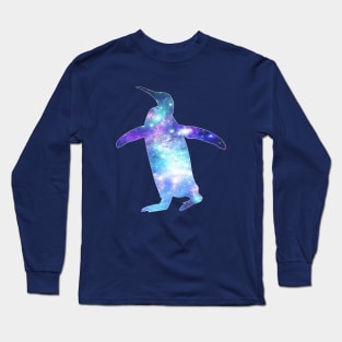 Space Penguin Long Sleeve T-Shirt